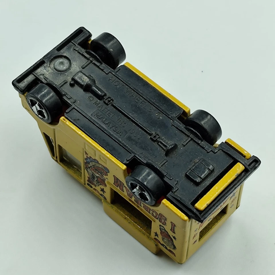 MODELLINO HOT WHEELS HOTWEELS CAMION GELATO I SCREAM MATTEL 1983 1/64 - Immagine 3 di 3