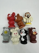 Vtech Smartville Animals Lot Replacement Figures Toy Lot of 8 Skunk Bear Bunny