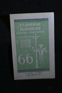 5th Avenue Playhouse NYC *Discord-Lil Dagover-Brita Appelgren*