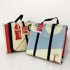 COCA COLA Picnic Mat Beach Blanket Sand Water Proof Ultra Light Outdoor Blanket