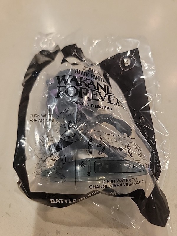 McDonald Happy Meal Toy Wakanda Forever Battle Black Panther #9