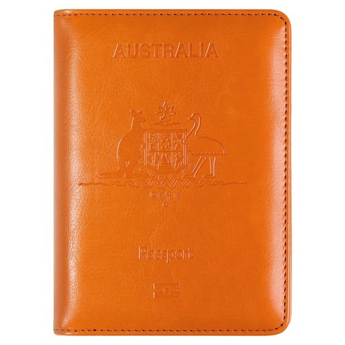 RFID Australia Passport Wallet Travel Leather Cards Holder Cover Case Women Men - Picture 93 of 102