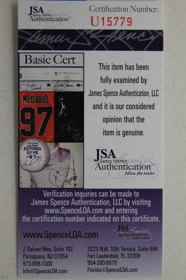 Al Kaline d.20 'Mr Tiger' Detroit Tigers Autographed 8x10 Magazine Photo JSA 17F - Image 4 of 4