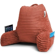 Nestl Body Positioner - Plush Memory Foam Sitting Pillow for Reading, 17"H x ...