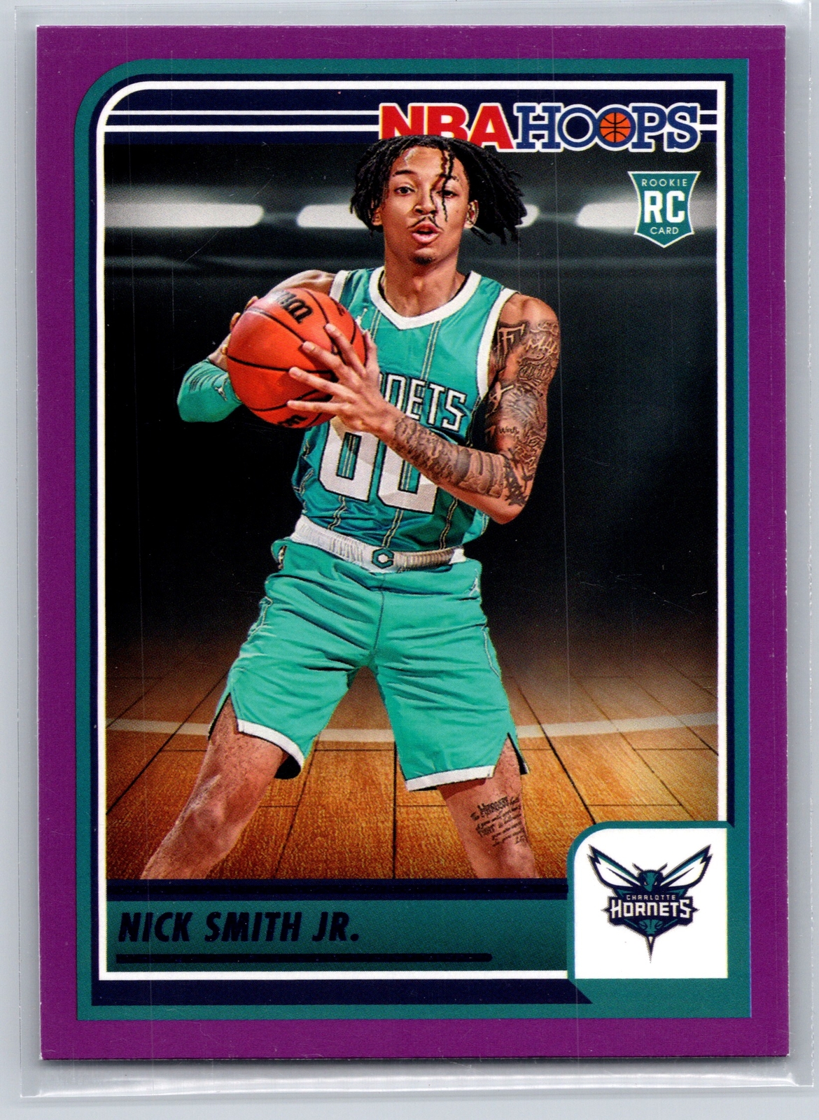 2023-24 Hoops #235 Nick Smith Jr. Purple