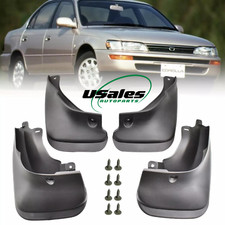For 1993-1997 Toyota Corolla Sedan Mud Flaps Splash Guards Frontrear Set 4 Pc For 1993-1997 Toyota Corolla Sedan Mud Flaps Splash Guards Frontrear Set 4 Pc