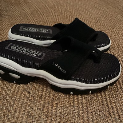 sketchers slip on sandals