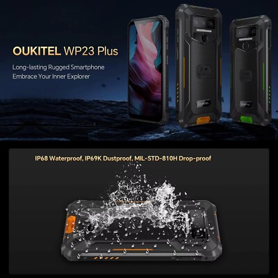 Oukitel WP23 Plus Wasserdich Robust Smartphones 24GB+256GB