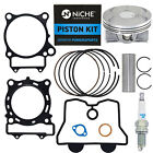 Niche Stock Piston Gasket Spark Plug Kit for Polaris Predator 500 3087970