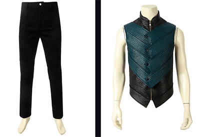 Devil May Cry 5 Vergil Windbreaker Vest Pants Gloves Suit Cosplay