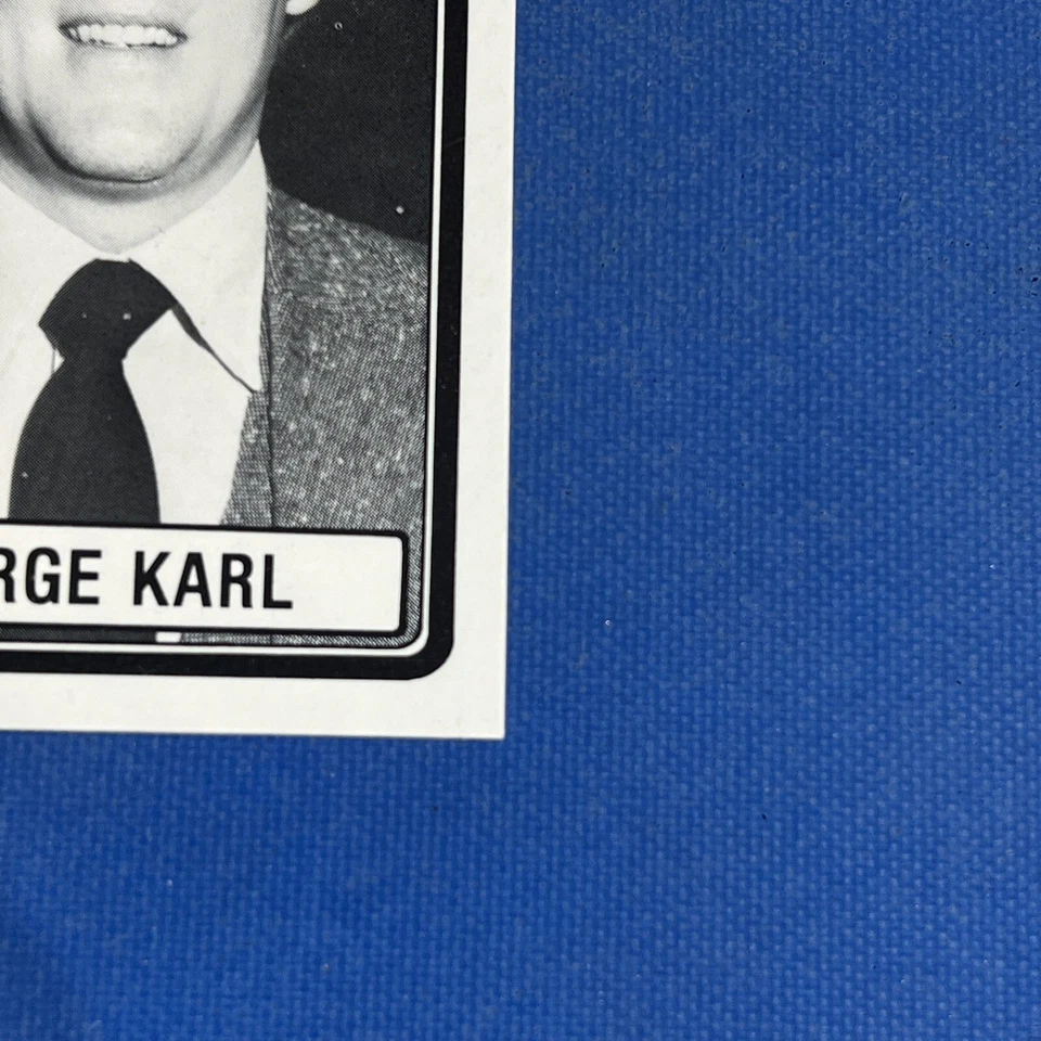 🔥1980 TCMA CBA #14 GEORGE KARL HOF COACH GOLDEN NUGGETS BASKETBALL CARD - Image 3 of 4