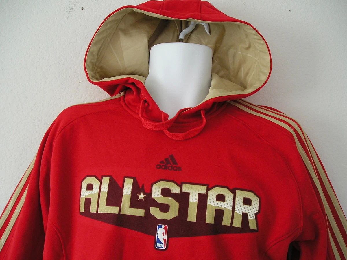 nwt Adidas NBA ALL STAR HOODY Basketball Fleece jersey Sweat Shirt