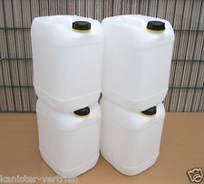 4 x 20 Liter Kanister Camping Wasser Trinkwasserkanister Getränkekanister NEU