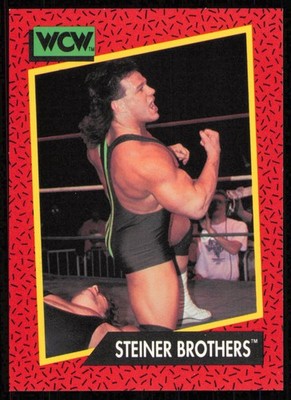 1991 Impel WCW #110 Steiner Brothers
