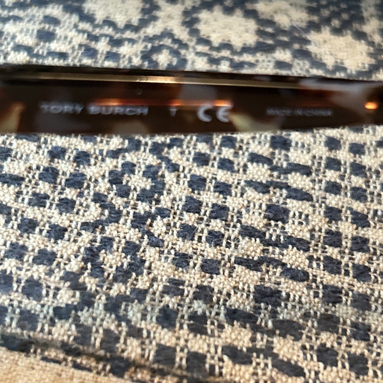 TORY BURCH Brown/gray Tortoise Shell Sunglasses T… - image 3