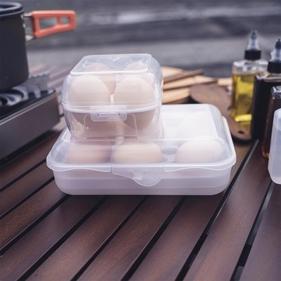 Tragbarer Eier-Aufbewahrungsbox-Halter für Küche, Kühlschrank, Grill