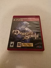 Demon's Souls PS3 (Sony PlayStation 3, 2009) Greatest Hits - No Manual