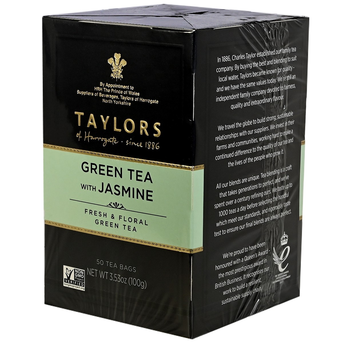 With Jasmine Tea Bags - 50 Count