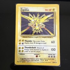 Zapdos 016/102 Base Set Holo for sale online | eBay