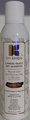 Kim Kimble Camera Ready Espresso Tint Dry Shampoo-Rejuvenates/Revives Hair Qty 3