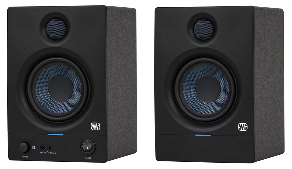 Par de monitores de estudio Presonus Eris 4.5BT 2ª generación 4.5" con Bluetooth + micrófono de grabación Foto 2 de 4
