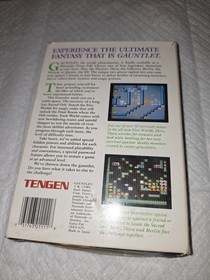 Tengen Gauntlet (Nintendo NES) w/ Box & Black Sleeve 1985 NTSC-U/C Multiplayer