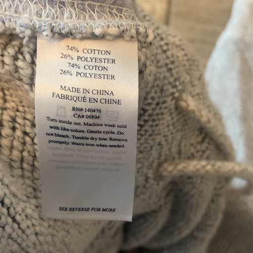Faherty Jogger Pants Men L beach Terry Whitewater sweatpants cotton Knit Coastal - Picture 8 of 19