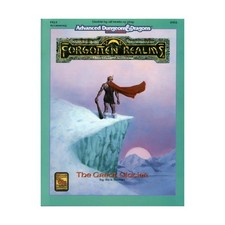 TSR Forgotten Realms World Books Great Glacier Fair+