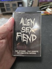 Alien Sex Fiend - All Our Yesterdays Cassette Tape 1990 UK C Gram 34