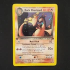 Pokemon TCG Dark Charizard 4/82 Team Rocket Holo Rare 80 HP Eng 2000