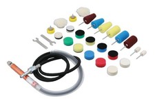 Image of Power-TEC 92559 Pneumatic Detail Polishing Tool Kit | Bodyshop Spot Repair