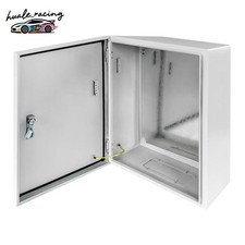 Steel Electrical Enclosure Box 24x16x12" IP65 Wall Mount Junction Outdoor