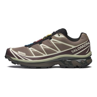 SALOMON XT 6 Low top Running Shoes Unisex Urban Gray 492097 Men's Size