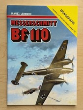Monographs - Messerschmitt Bf 110 by Janusz Ledwoch IN POLISH (PB 1994)
