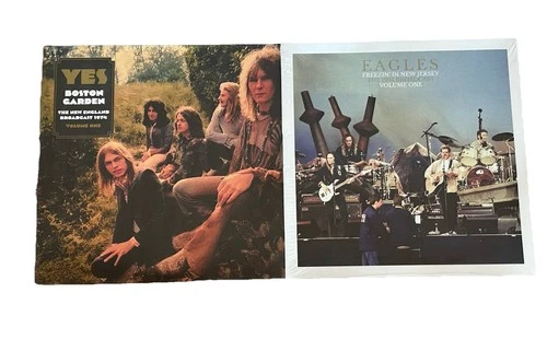 Eagles / Yes - Live Vinyl Records Lot New