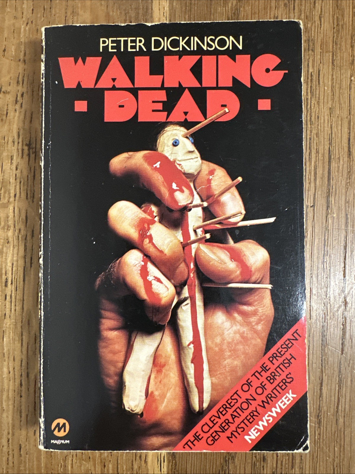 Walking Dead by Peter Dickinson 1979 UK Magnum PB 1st Vintage
