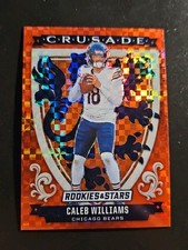 2025 Panini Rookies & Stars - Crusade Caleb Williams #5 Red Plaid