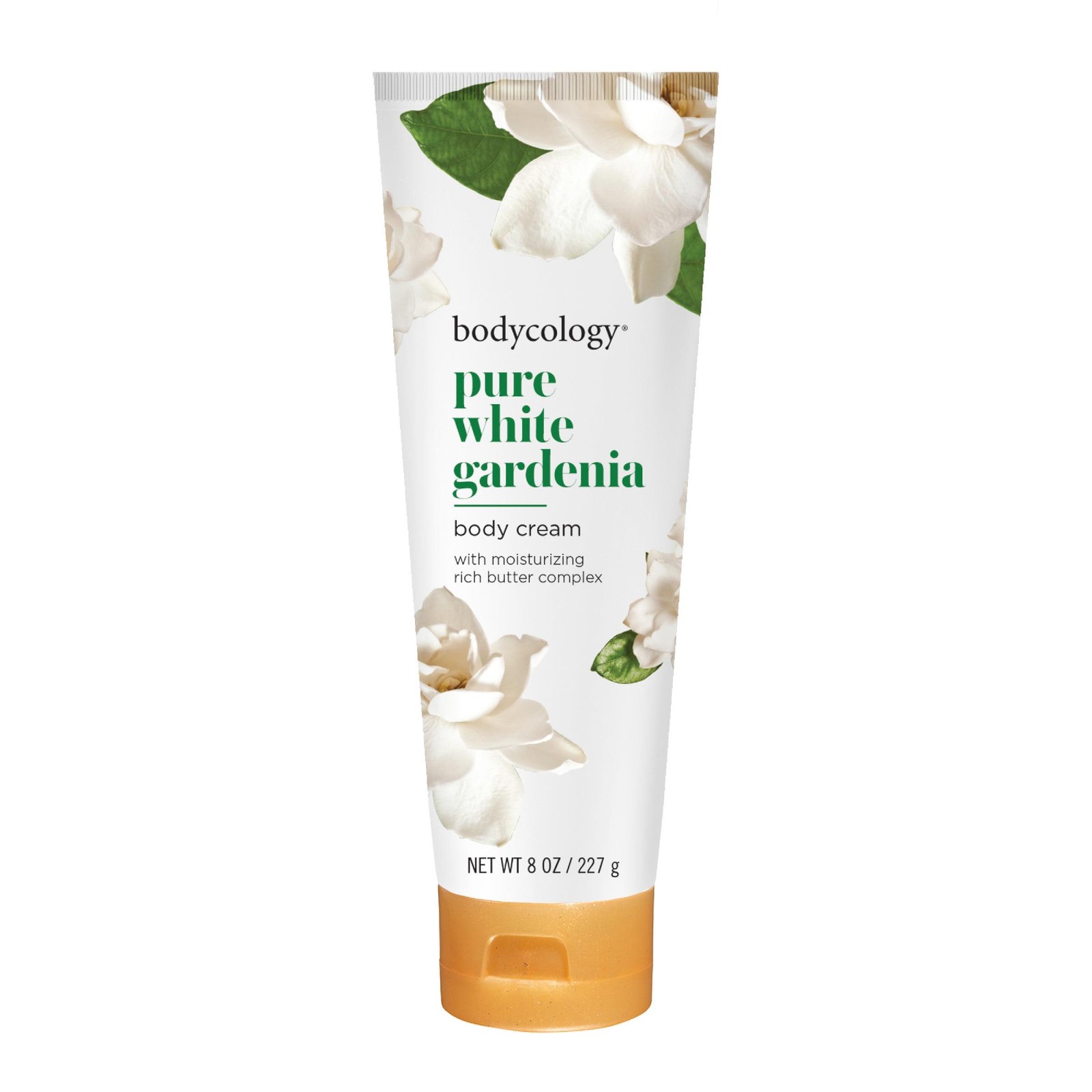 Bodycology Shea Butter Body Cream, Pure White Gardenia, 8 oz