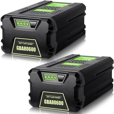 #ad #ad 2 Pack 7.0Ah Li Ion Battery For Greenworks Pro 80V Volt Max GBA80250 GBA80200 $219.99