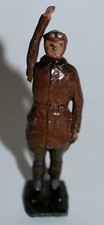 108u. CPR BRITAINS LTD, VINTAGE METAL, EX PAINT, WORLD WAR PILOT, MOVABLE ARM