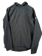 Men's Under Armour Storm Running Full Zip Hoodie Jacket Medium Black