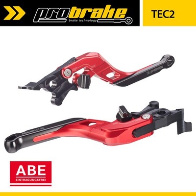 Brake Lever Clutch Lever Set TEC2 for Honda NC 700 D Integra (12-13) RC62