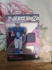 2024 Zenith Football Malik Nabers Z-Jersey Patch RC No. ZJ8 Panini Giants NY Ame