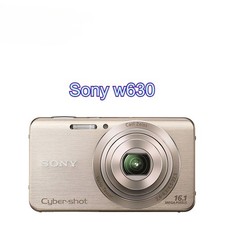 Sony Cyber-Shot DSC-W630 Digital Camera 16.1 MP 5x Optical Zoom - Gold