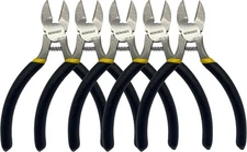 BOOSDEN 5" Diagonal Cutters,5 Pack Wire 5”-5 Pack, 5”-5 