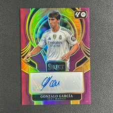 2025-26 Panini Select La Liga Gonzalo Garcia Auto Purple 03/10#Z