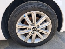 HYUNDAI ELANTRA WHEEL ALLOY FACTORY, 16X6.5IN, MD, 10/13-11/15 13 14 15