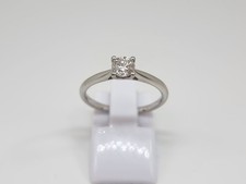 Platinum 0.50ct Round Brilliant Cut Diamond Ring t052100236647