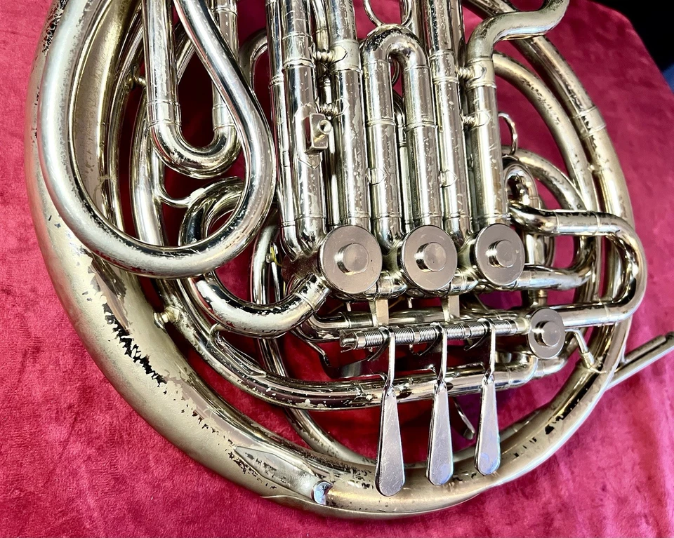 Cuerno francés profesional doble Reynolds Contempora 🔥 juega muy bien🔥 Foto 3 de 4