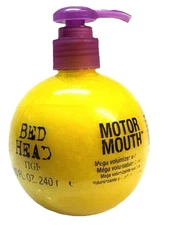 bed head tigi motor mouth mega volumizer 8oz SCUFFED EXTERIOR